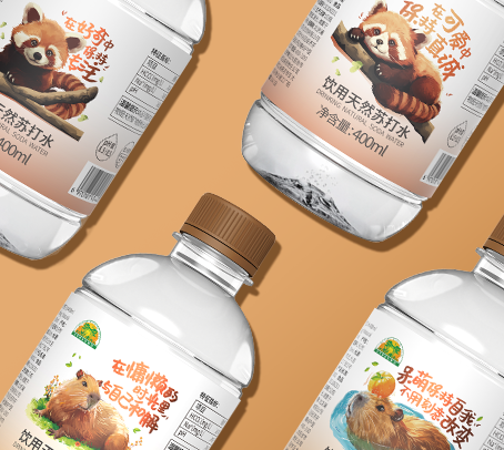 观冶×北京野生动物园天然饮用苏打水